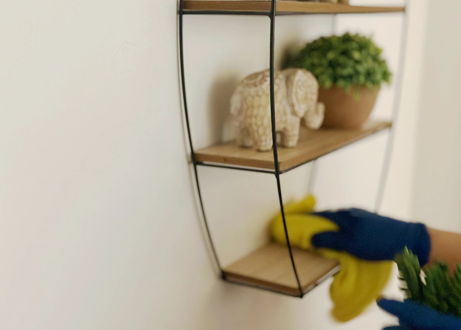 Interior of a clean, well-organized home